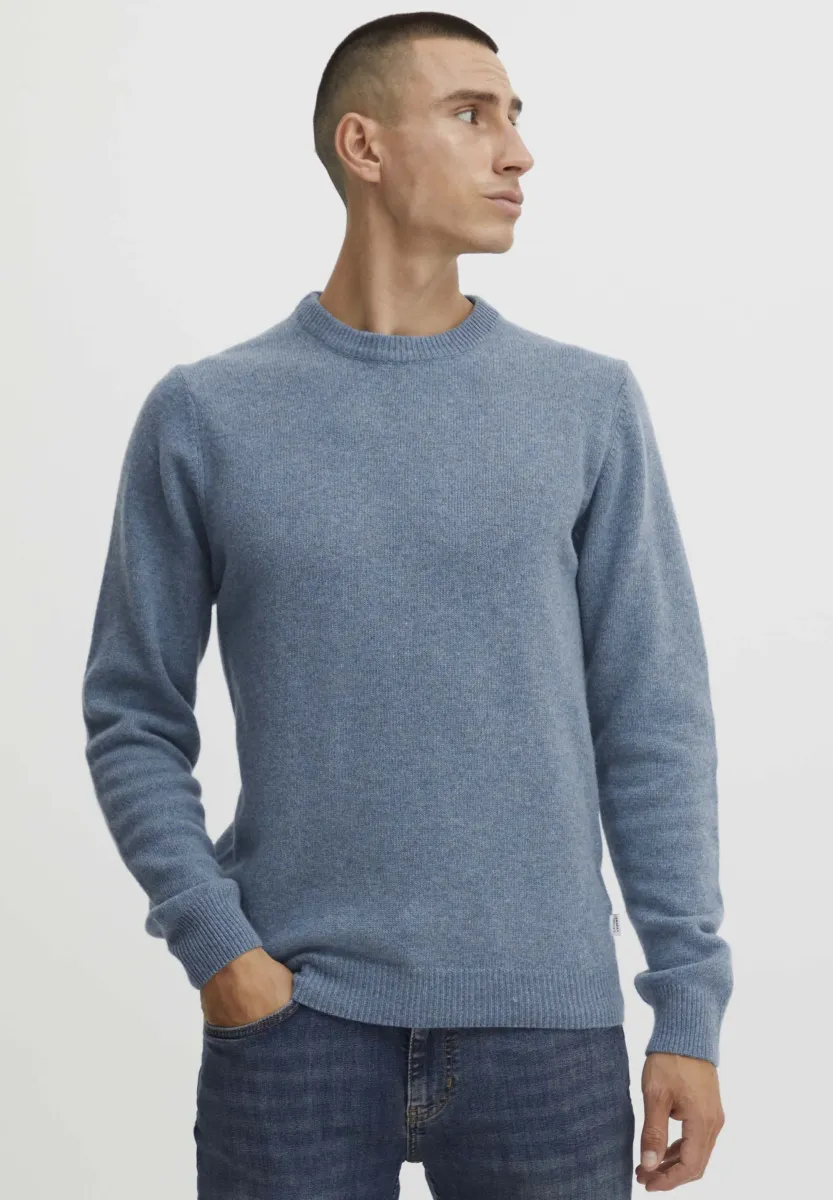 CFKARL CREW NECK - Strickpullover - true navy melange