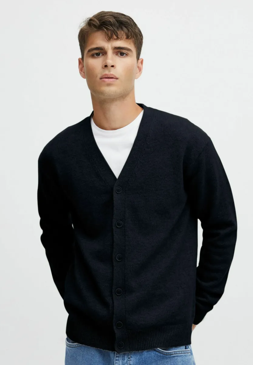 CFKARL - Strickjacke - anthracite black