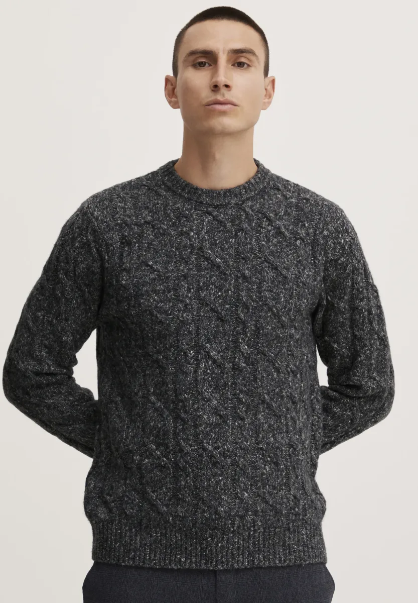 CFKARL - Strickpullover - dark navy melange