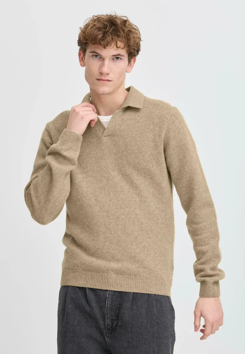 CFKARL - Strickpullover - silver mink melange