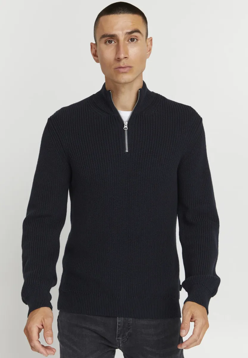 CFKARLO - Strickpullover - dark navy
