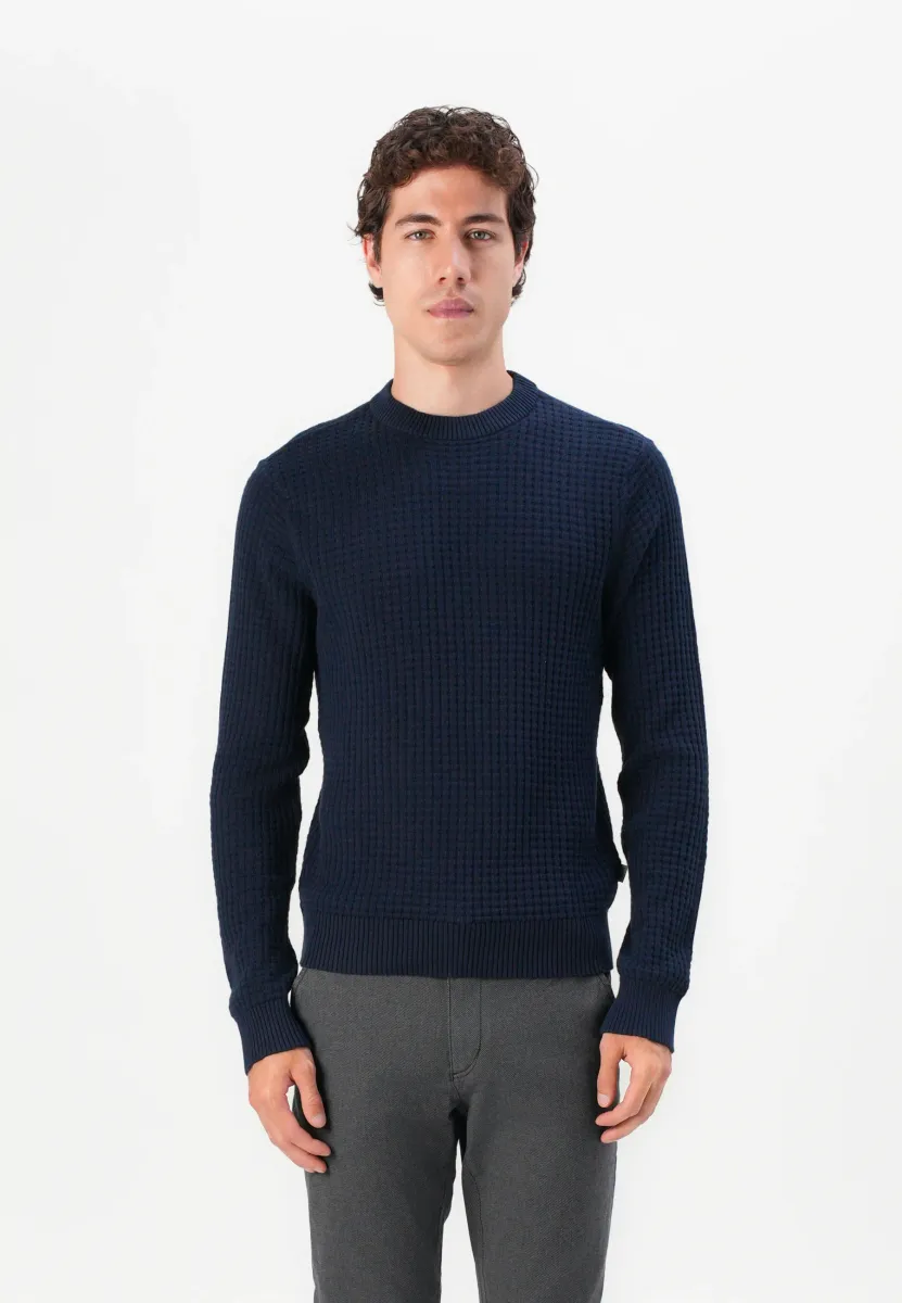 CFKARLO - Strickpullover - navy blazer