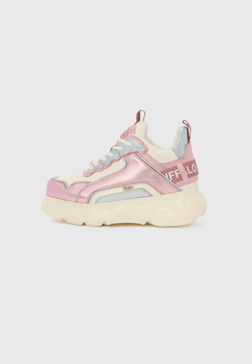 CHAI - Sneaker low - white/pink/blue