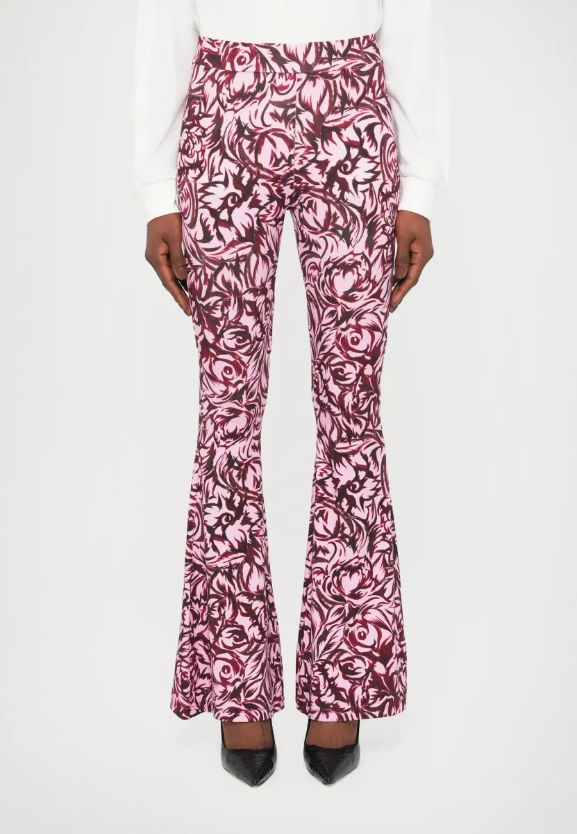 CHALINE FLARED LEGGINGS - Leggings - Hosen - pink