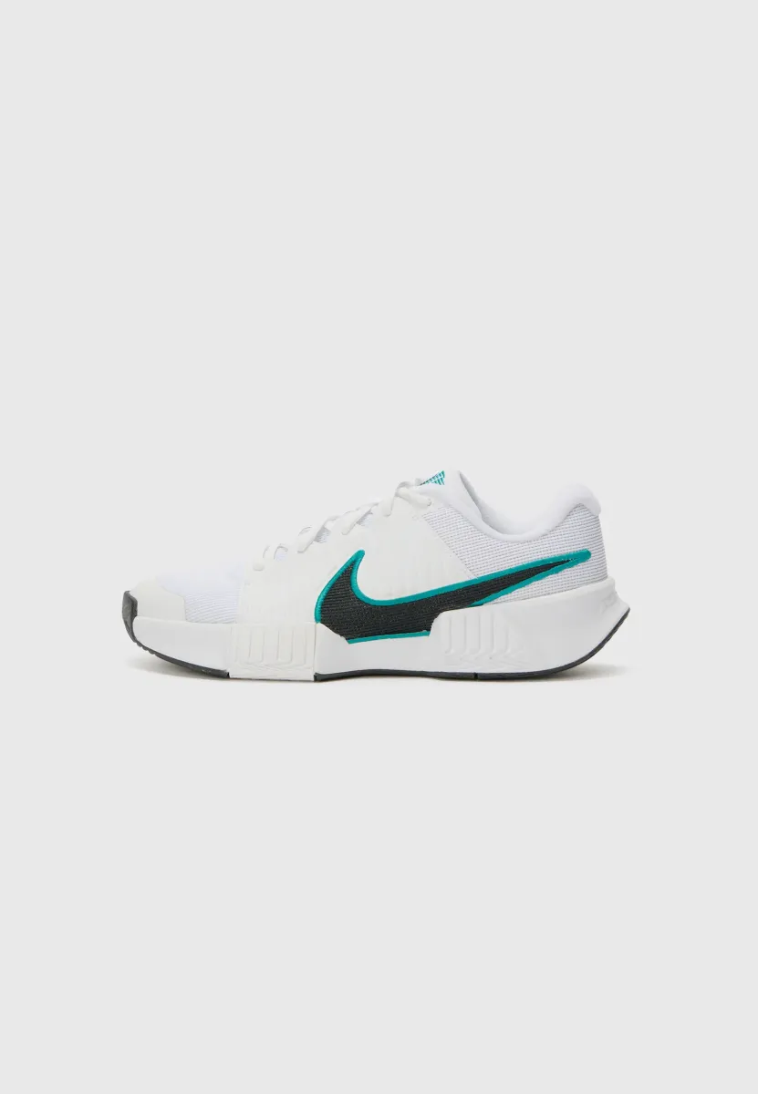 CHALLENGE PRO - Multicourt Tennisschuh - white/black/radiant emerald