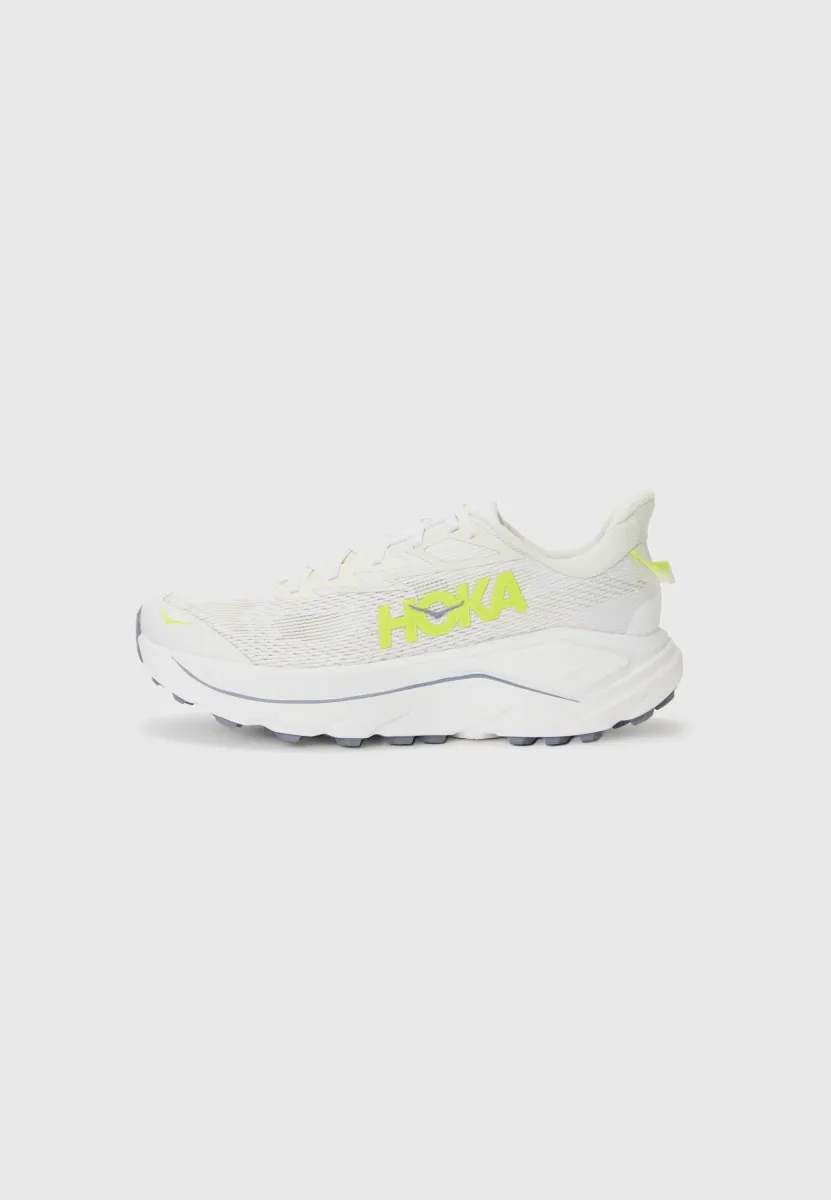 CHALLENGER 8 - Laufschuh Trail - white/neon citrus