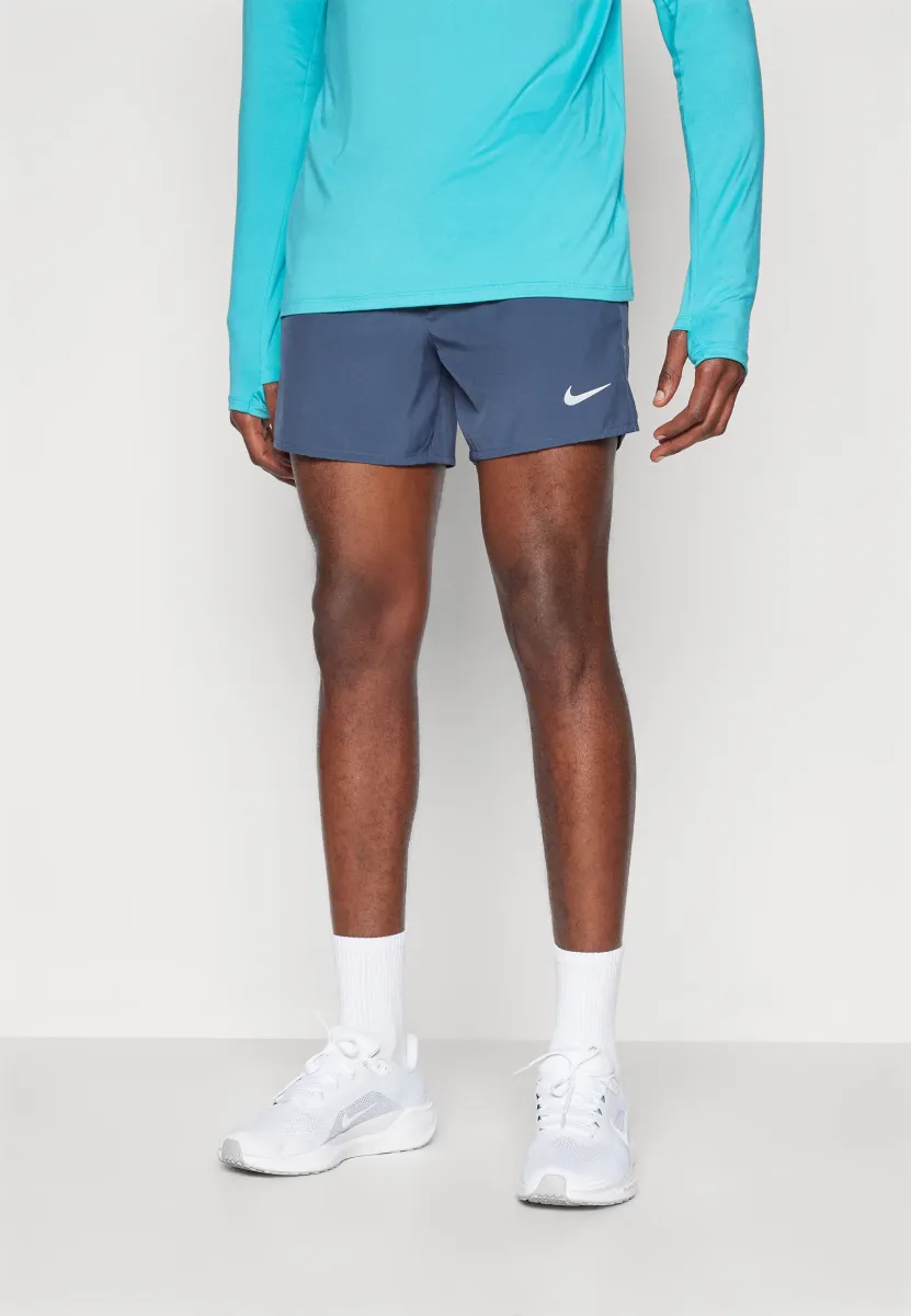 CHALLENGER - Kurze Sporthose - thunder blue/reflective silver