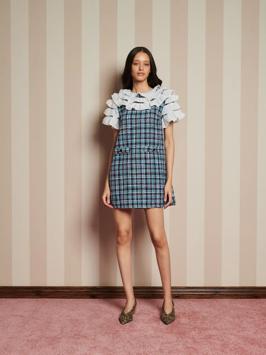 CHAMBER CHECK - Freizeitkleid - blue