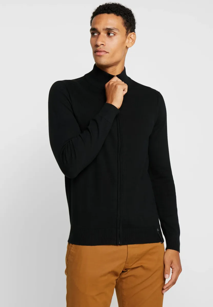 CHANCELLOR - Strickjacke - black