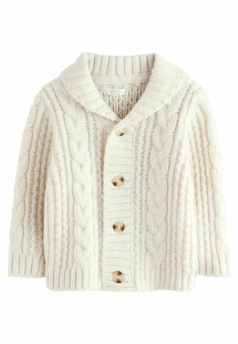 CHARACTER - REGULAR FIT - Strickjacke - cream