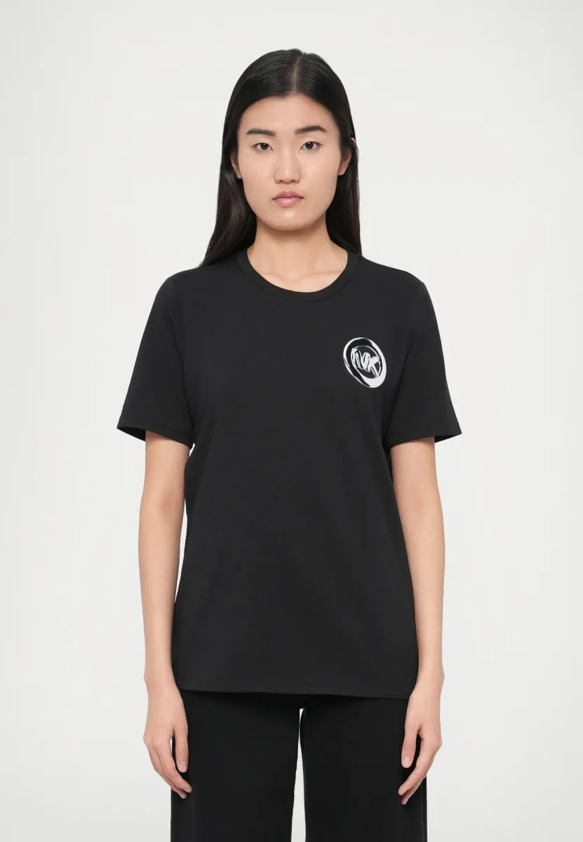 CHARM SMALL TEE - T-Shirt print - black