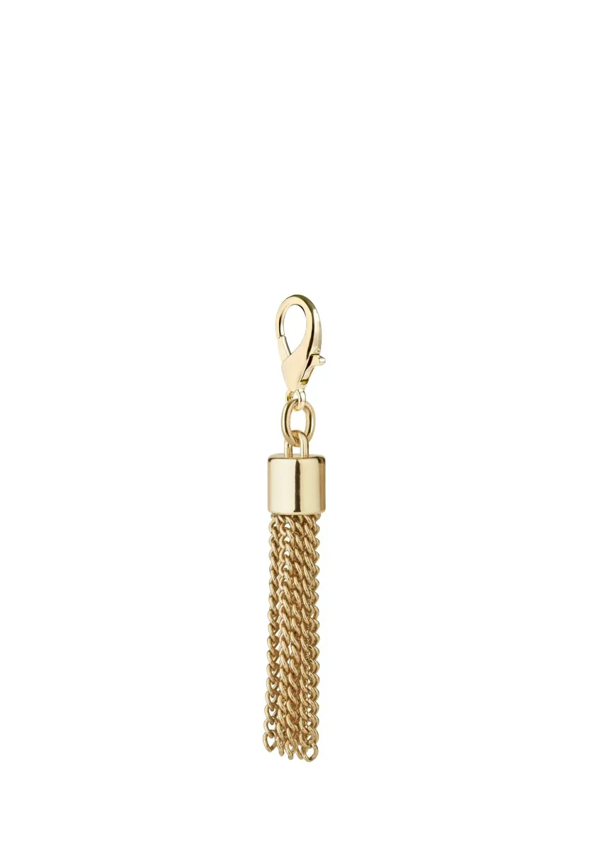 CHARM TASSEL - Anhänger - gold