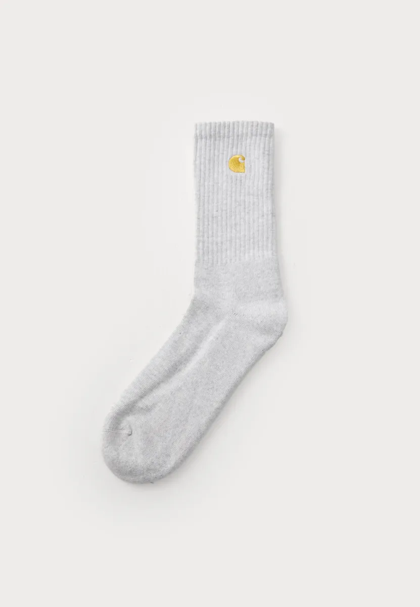 CHASE SOCKS UNISEX - Socken - ash heather/gold-coloured
