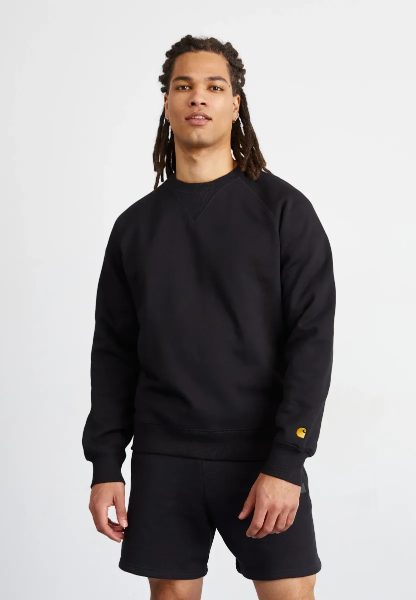 CHASE - Sweatshirt - black/gold