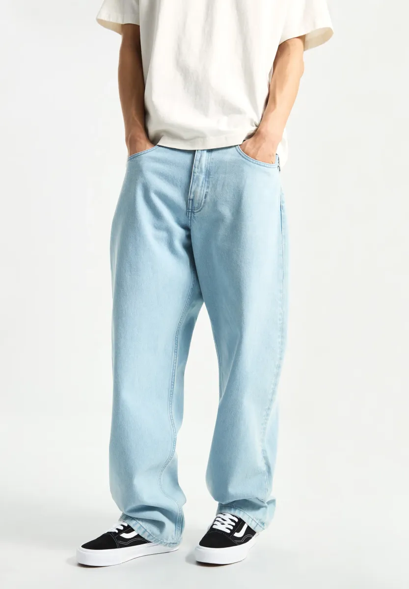 CHECK-5 LOOSE  - Jeans Straight Leg - faded denim