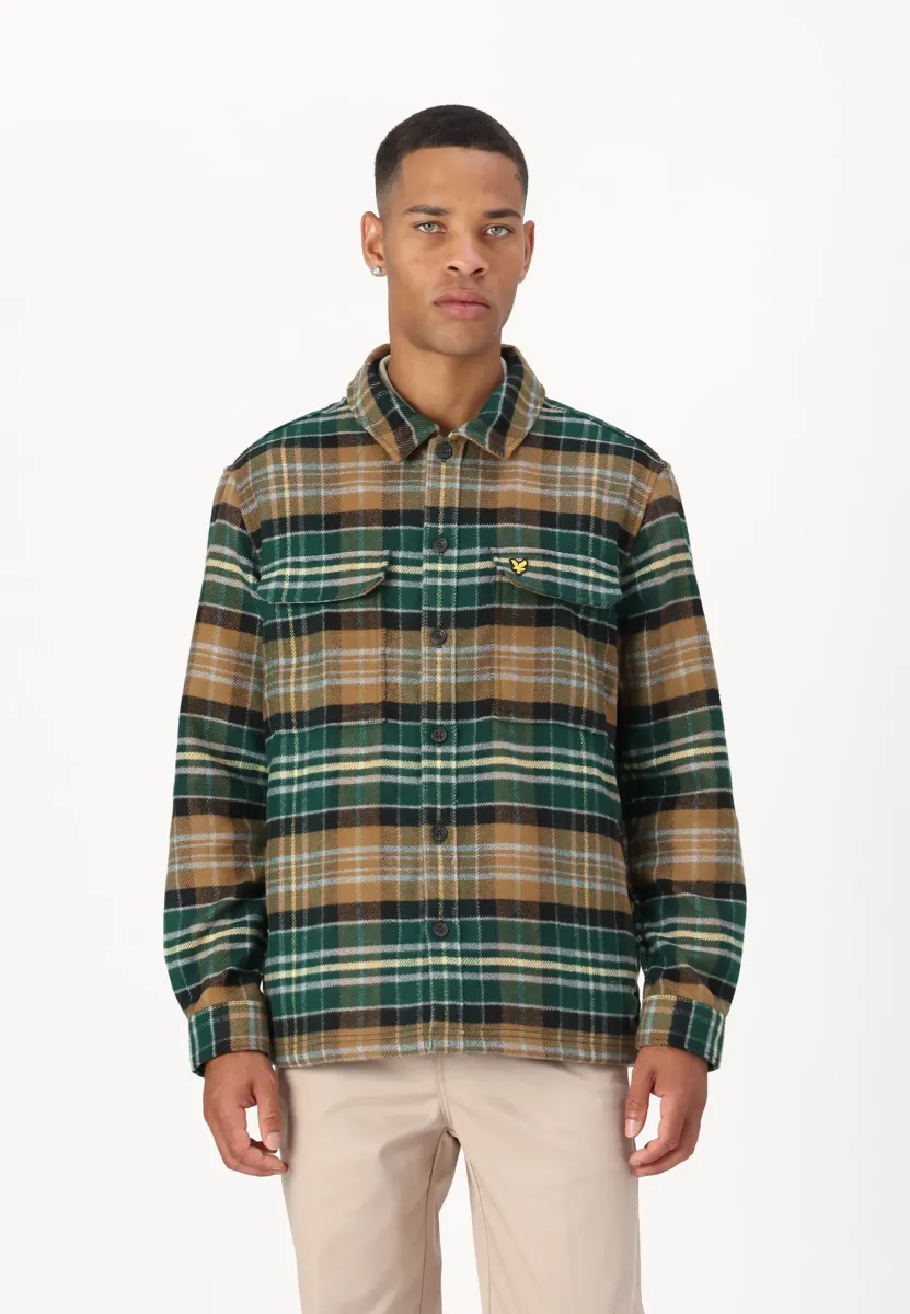 CHECK - Hemd - argyle teal/heritage taupe