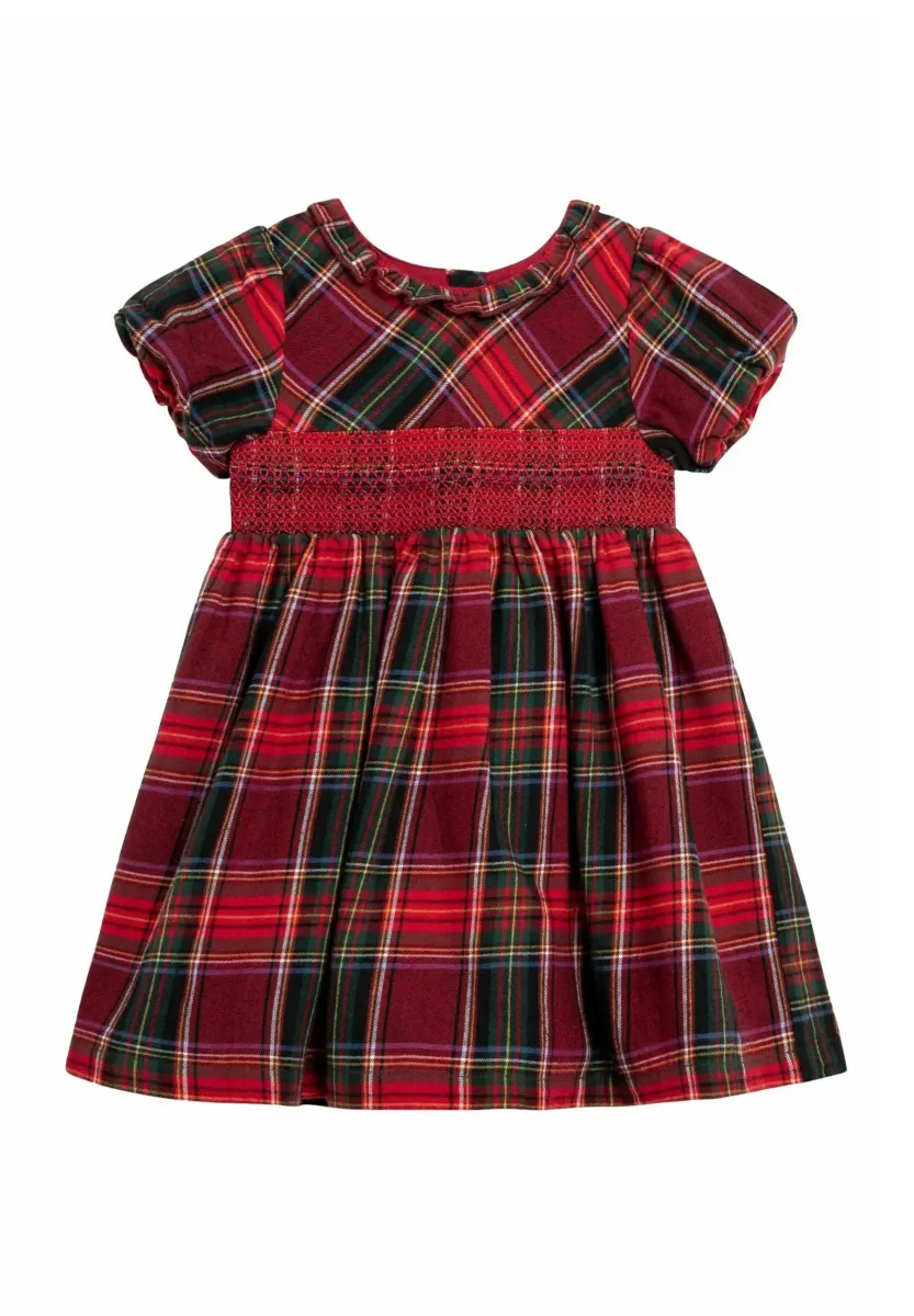 CHECK - REGULAR FIT - Freizeitkleid - red