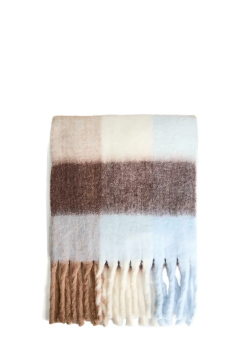 CHECK - Schal - sand