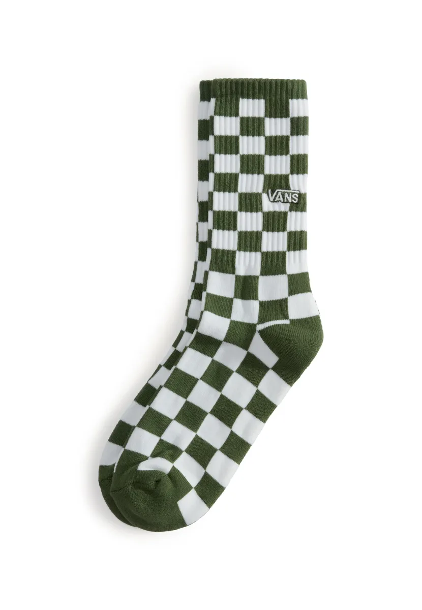 CHECKERBOARD CREW - Socken - dark olive