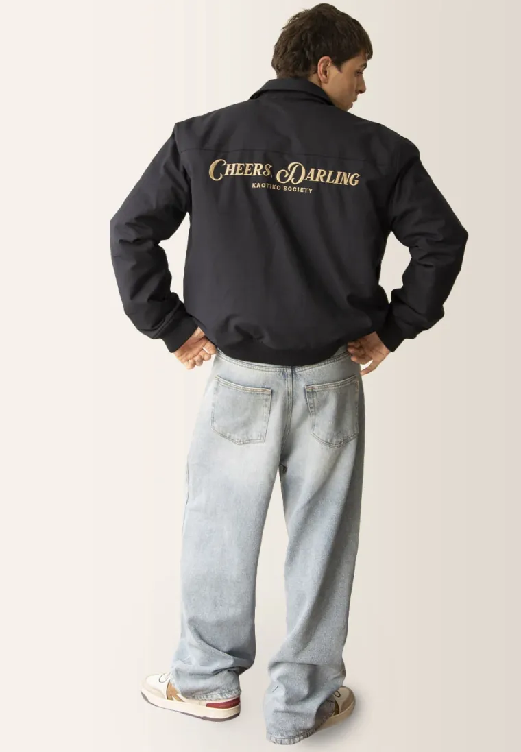 CHEERS DARLING UNISEX - Bomberjacke - navy