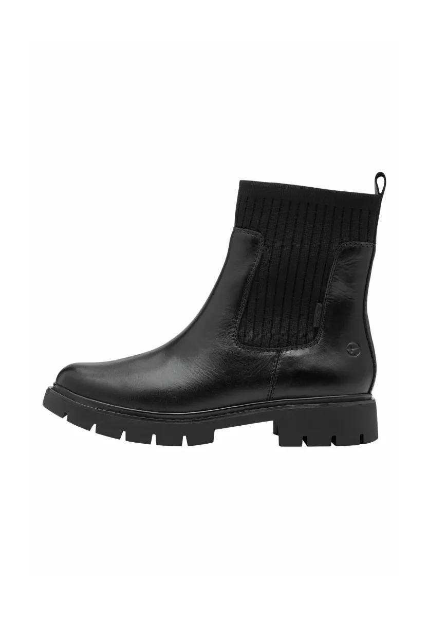 CHELSEA - Plateaustiefelette - black