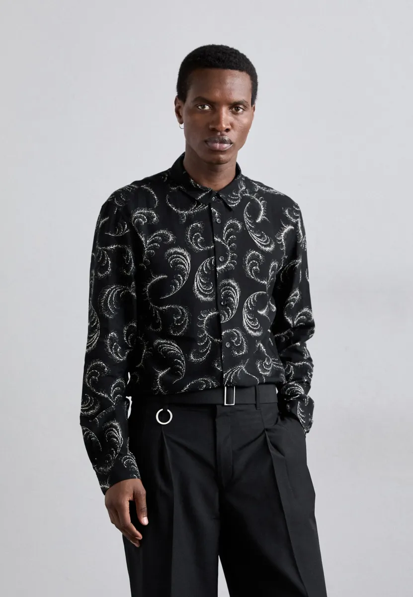 CHEMISE - Hemd - black/white