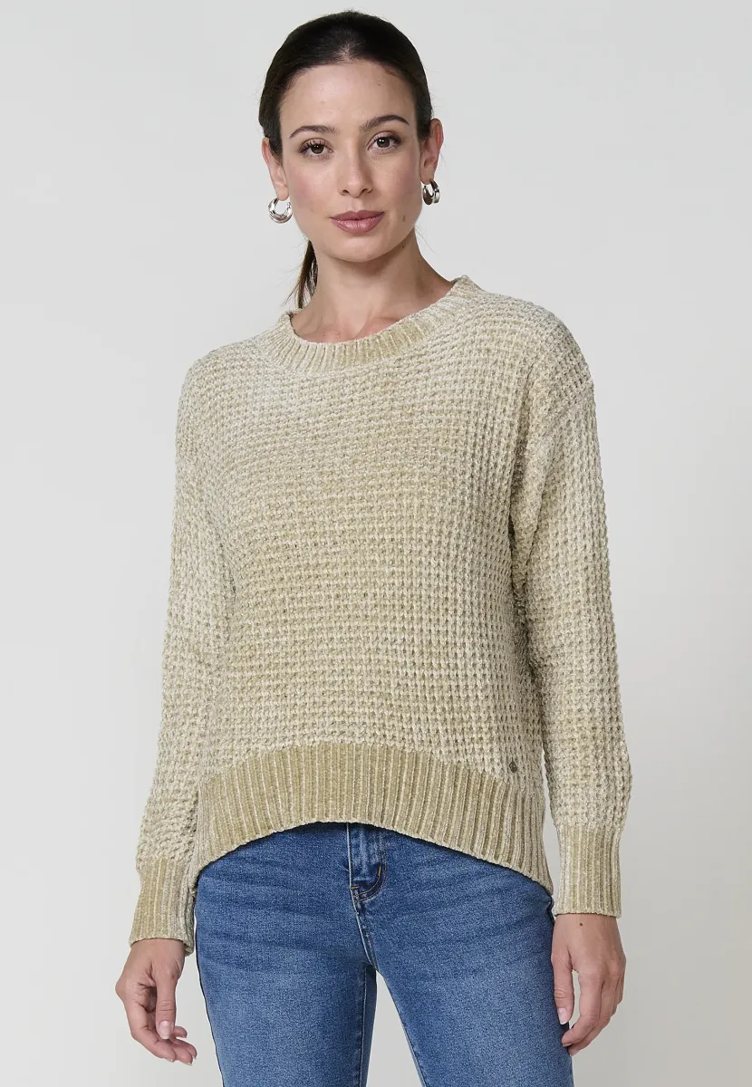 CHENILLE  - Strickpullover - beige