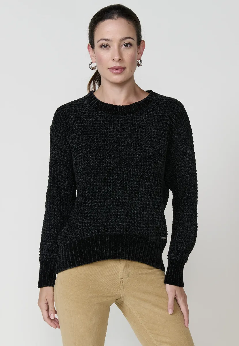 CHENILLE  - Strickpullover - gris   grey