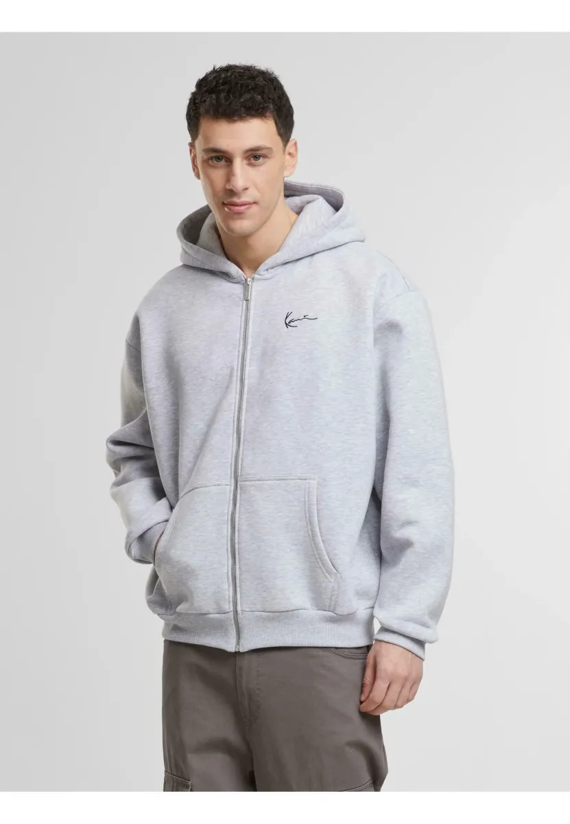 CHEST SIGNATURE ESSENTIAL OS  - Sweatjacke - ash grey