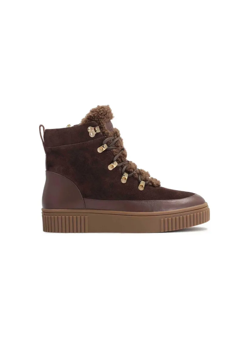 CHESTNUT - Plateaustiefelette - dark brown