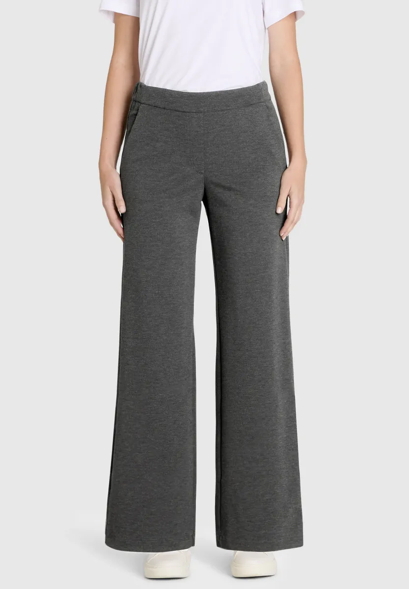 CHIARA - Stoffhose - grau