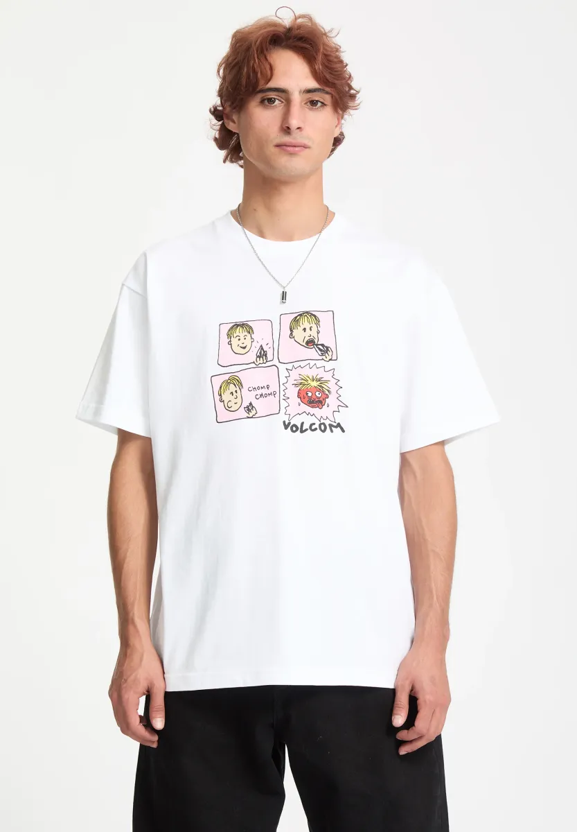 CHOMP CHOMP - T-Shirt print - white