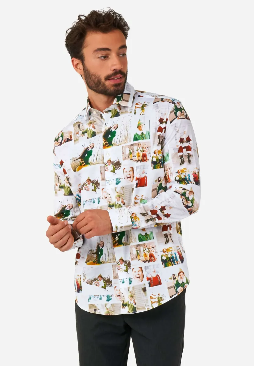 CHRISTMAS - Hemd - white