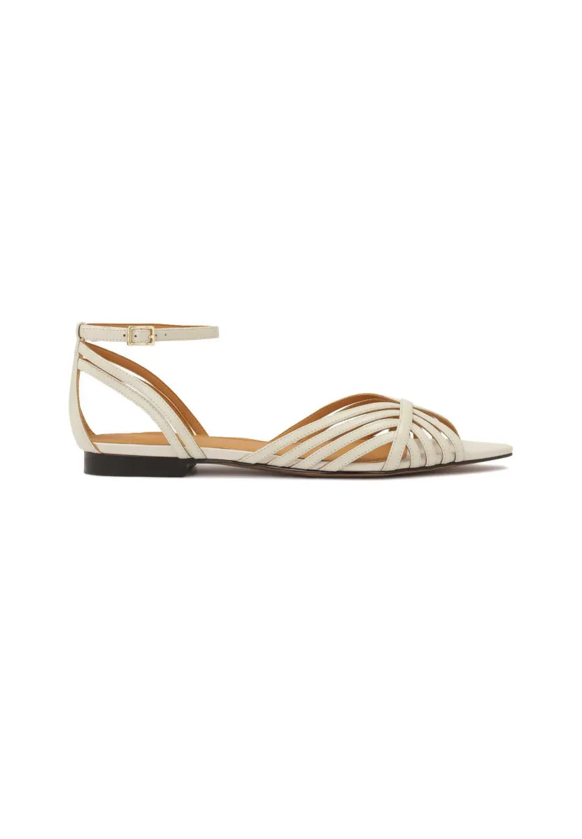 CHRISTY - Riemensandalette - beige