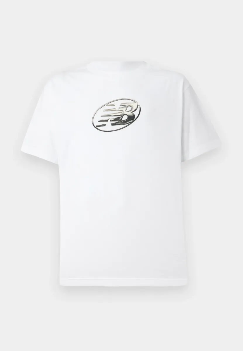 CHROME TEE UNISEX - T-Shirt print - white
