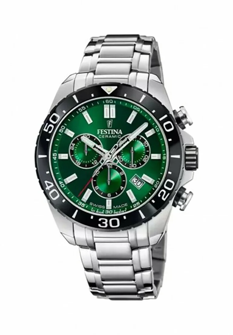 Chronograph - argentée couleur