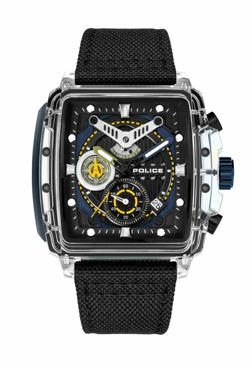 Chronograph - schwarz   grau
