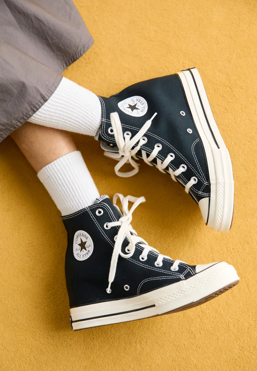 CHUCK 70 INTERNAL WEDGE PREMIUM - Sneaker high - black/egret/white