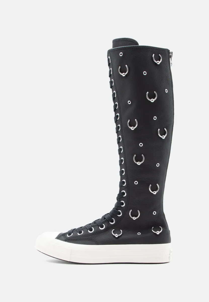 CHUCK 70 XXHI - Sneaker high - black/egret/silver-coloured