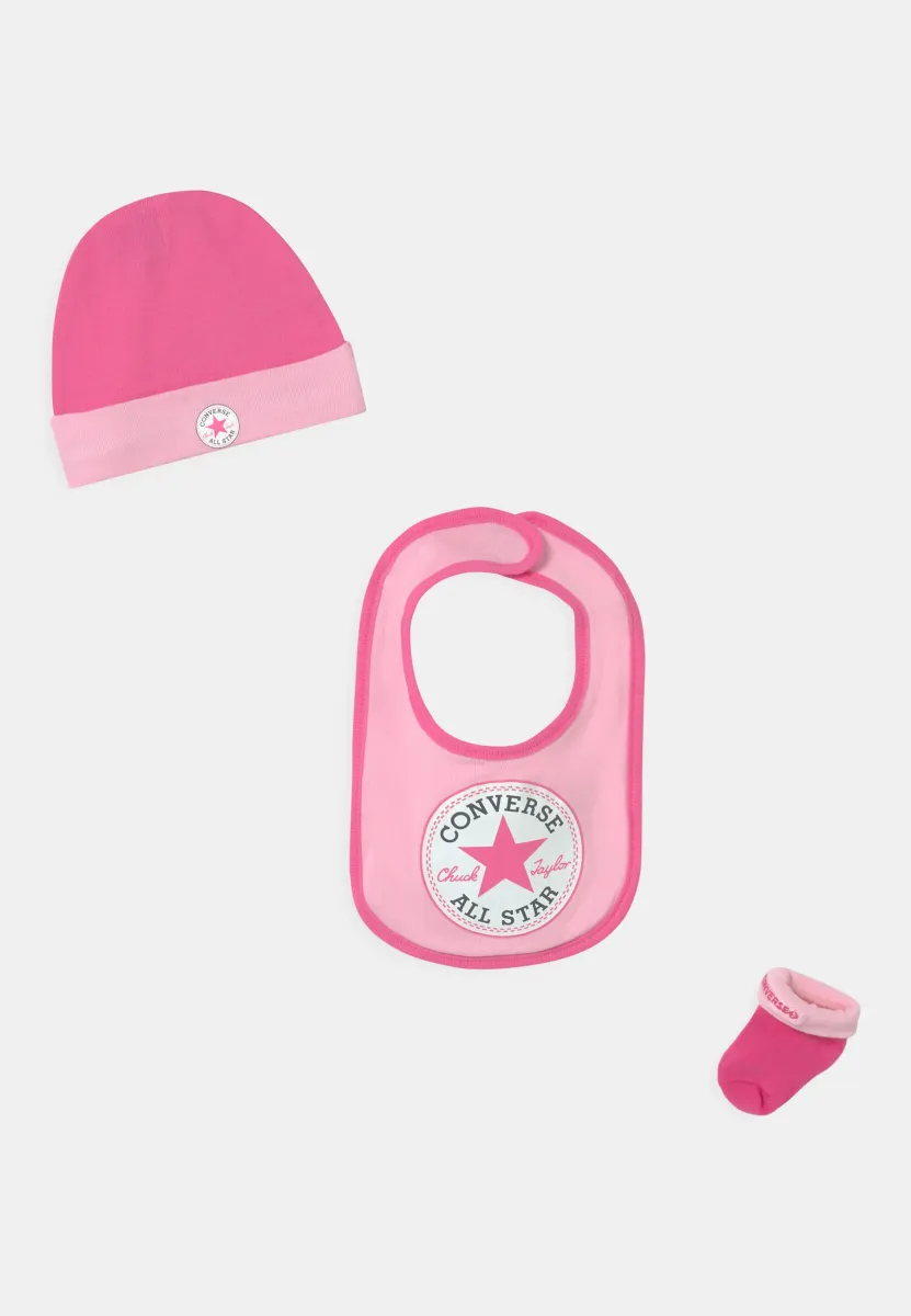 CHUCK INFANT HAT BIB BOOTIE SET - Schal - cherry blossom