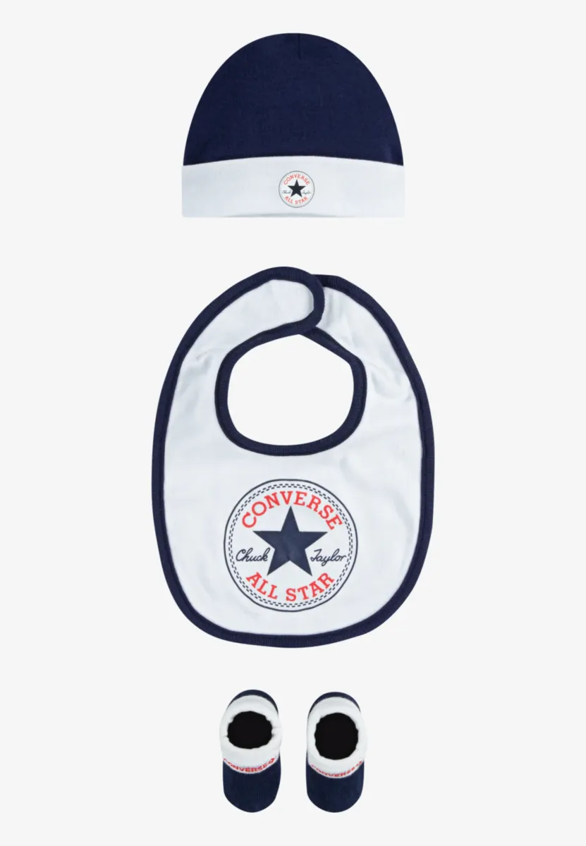 CHUCK INFANT HAT BIB BOOTIE SET - Schal - obsidian