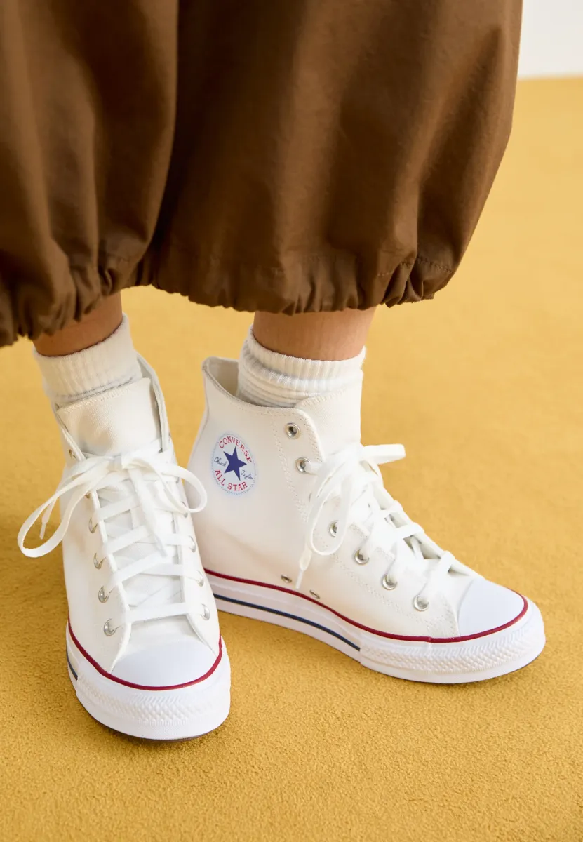 CHUCK TAYLOR ALL STAR INTERNAL WEDGE - Sneaker low - white/red/navy
