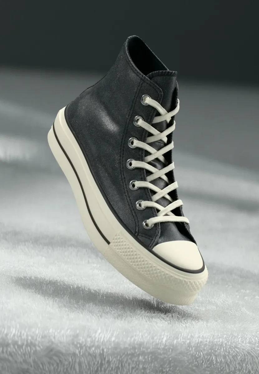 CHUCK TAYLOR ALL STAR LIFT - Sneaker high - black/egret