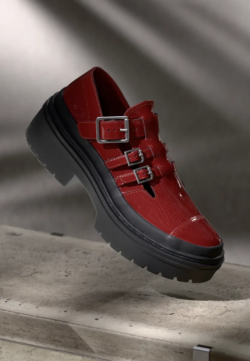 CHUCK TAYLOR ALL STAR LUGGED HEEL MARY JANE PLATFORM - Slipper - rottin apple