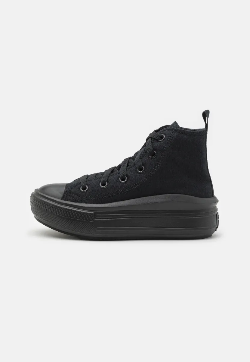 CHUCK TAYLOR ALL STAR MOVE PLATFORM UNISEX - Sneaker high - black/dark smoke grey
