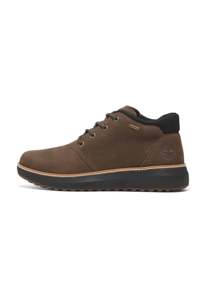 CHUKKA - Schnürstiefelette - dark brown nubuck