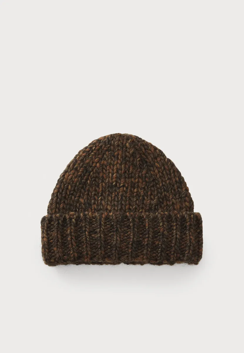 CHUNKY BEANIE - Mütze - dark brown