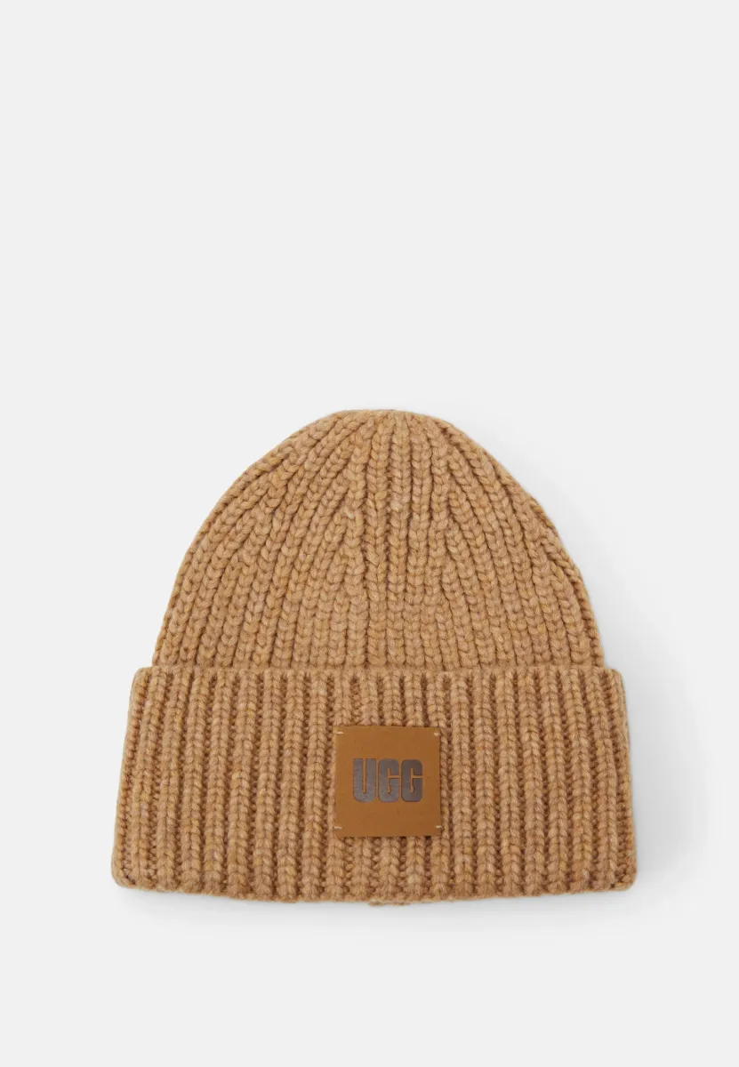 CHUNKY BEANIE UNISEX - Mütze - camel