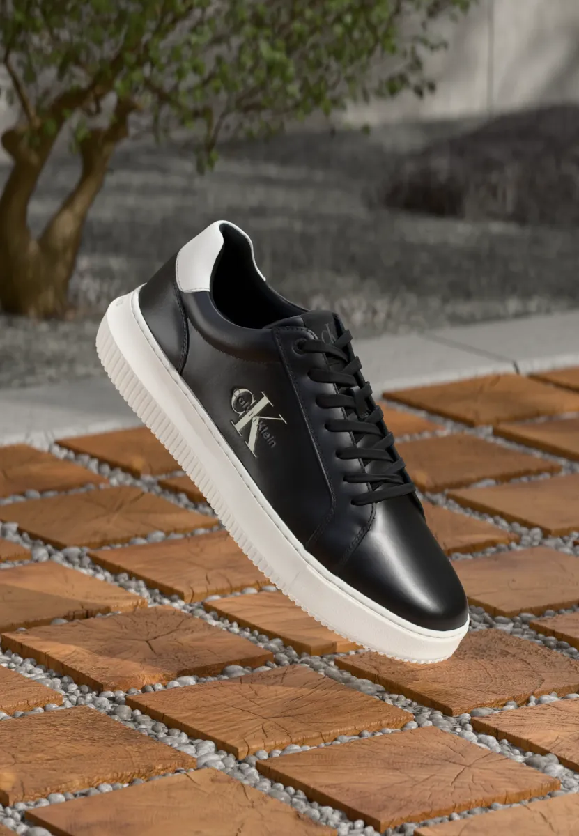 CHUNKY CUPSOLE MONO - Sneaker low - black/bright white