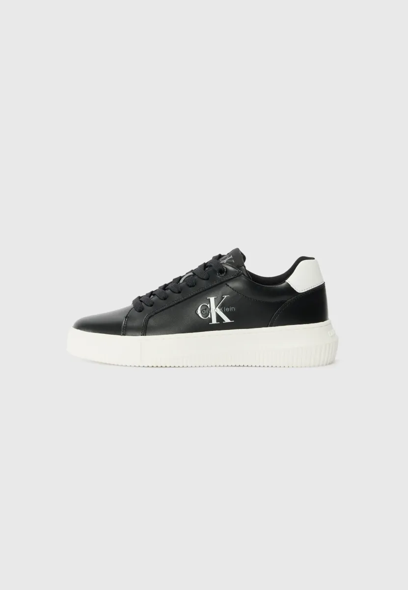CHUNKY CUPSOLE MONO - Sneaker low - black/bright white